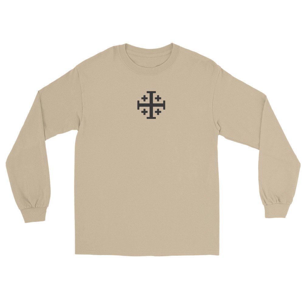 Long Sleeve Shirt Jerusalém Croix (Embroidery) mod.4HVY8T