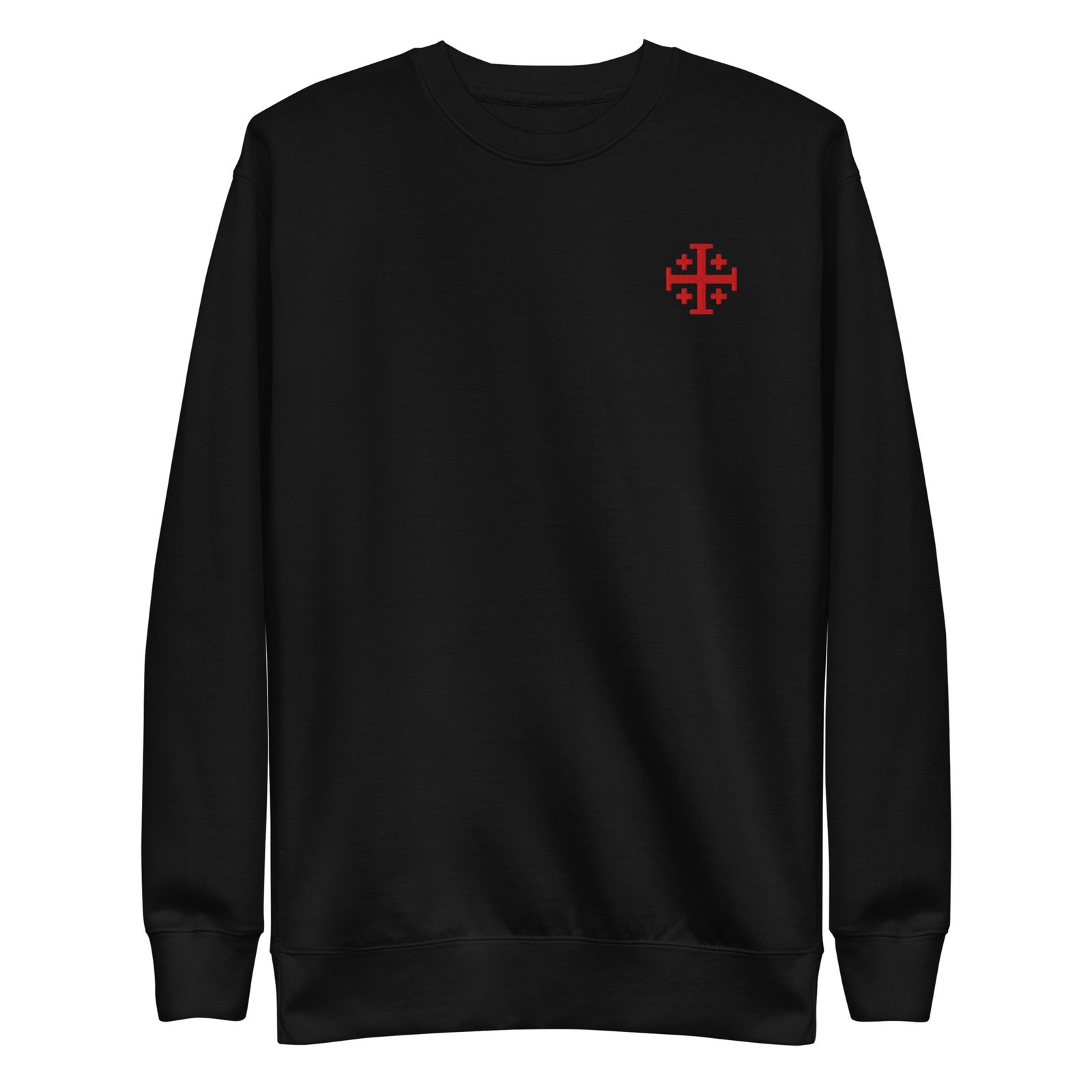 Sweatshirt Jerusalem Crux mod.832465 (Embroidery)