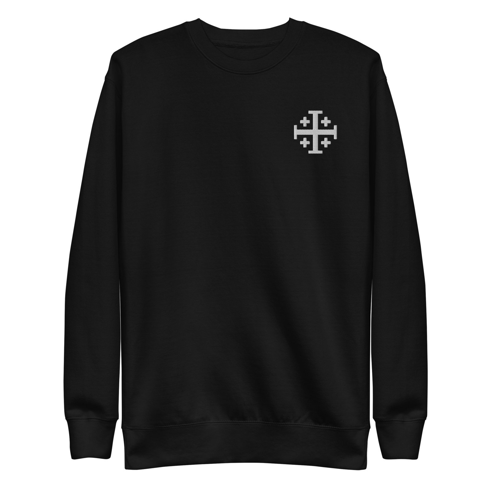 Sweatshirt Jerusalem Crux mod.827569 (Embroidery)